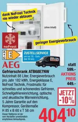 Maximarkt Gefrierschrank Angebot