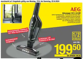 Maximarkt Akkusauger Angebot