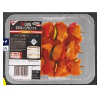 Hofer BBQ Geflügel-Grillspiesse Huhn oder Pute HOFER 485 Gramm Angebot