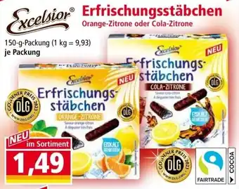 Norma Erfrischungsstäbchen 150g Angebot