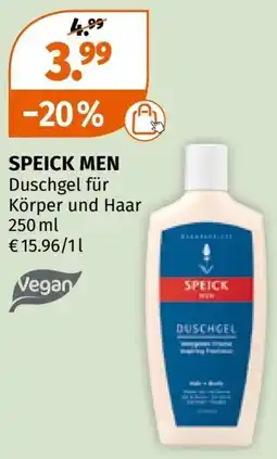 Müller SPEICK MEN Duschgel für Körper und Haar 250 ml Angebot
