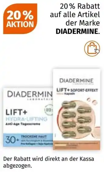 Müller auf alle Artikel der Marke DIADERMINE Angebot
