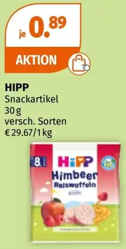 Müller HIPP Snackartikel 30g Angebot