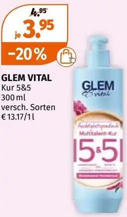 Müller GLEM VITAL Kur 5&5 300ml Angebot