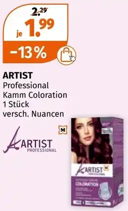 Müller ARTIST Professional Kamm Coloration 1 Stück Angebot