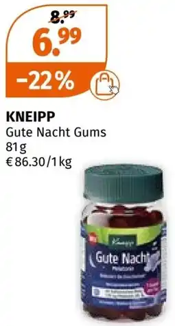 Müller KNEIPP Gute Nacht Gums 81g Angebot