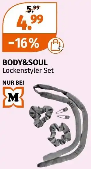 Müller BODY&SOUL Lockenstyler Set Angebot