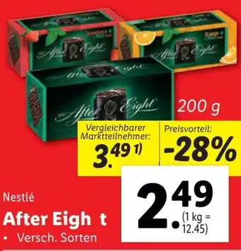 Lidl After Eight 200g Angebot