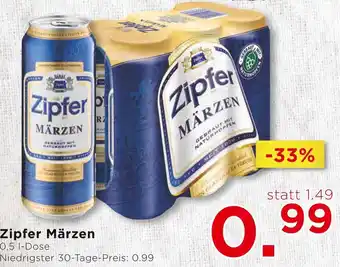 Unimarkt Zipfer Märzen 0.5L Angebot