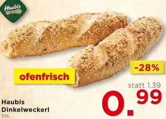 Unimarkt Haubis Dinkelweckerl Angebot