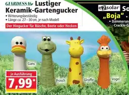 Norma GIARDESSA Lustiger Keramik-Gartengucker Angebot