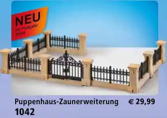 Playmobil Puppenhaus-Zaunerweiterung Angebot