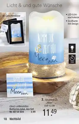 Weltbild Geschenkset „Meer Angebot