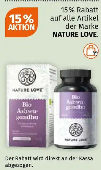 Müller NATURE LOVE. Angebot
