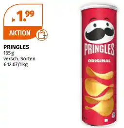 Müller PRINGLES 165g Angebot
