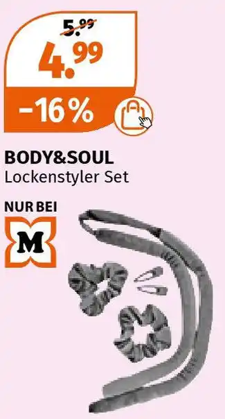 Müller BODY&SOUL Lockenstyler Set Angebot