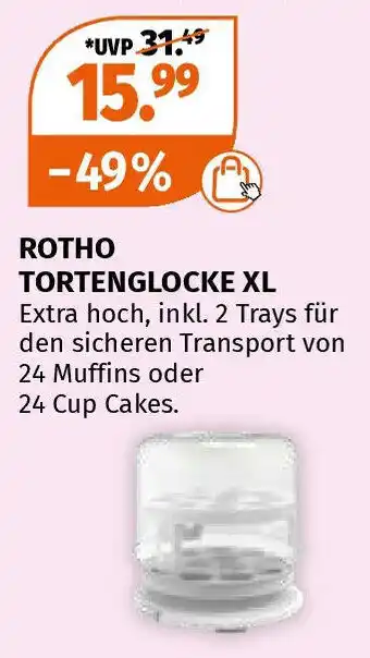 Müller ROTHO TORTENGLOCKE XL Angebot