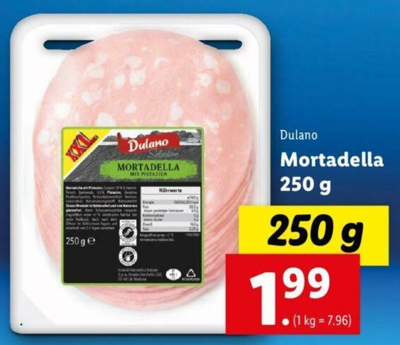 Mortadella 250g Angebot bei Lidl