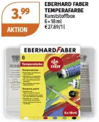 Müller EBERHARD FABER TEMPERAFARBE Angebot