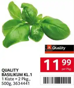 Transgourmet QUALITY BASILIKUM Angebot