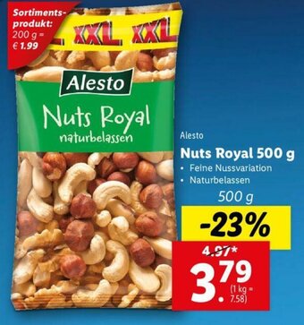 Lidl Nuts Royal 500 g Angebot