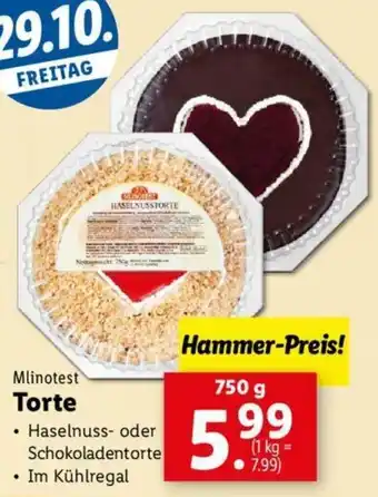 Lidl Torte 750 g Angebot