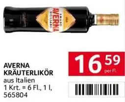 Transgourmet AVERNA KRÄUTERLIKÖR Angebot