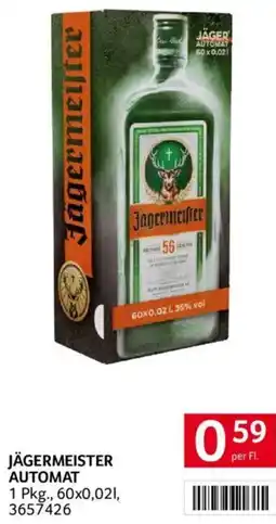 Transgourmet JÄGERMEISTER AUTOMAT Angebot