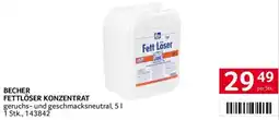 Transgourmet BECHER FETTLÖSER KONZENTRAT Angebot