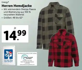 Lidl Herren Hemdjacke Angebot