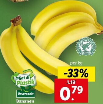 Lidl Bananen Angebot