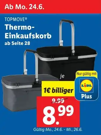 Lidl Thermo- Einkaufskorb Angebot