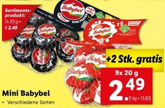 Lidl Mini Babybel Angebot