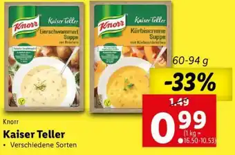 Lidl Kaiser Teller 60-94g Angebot