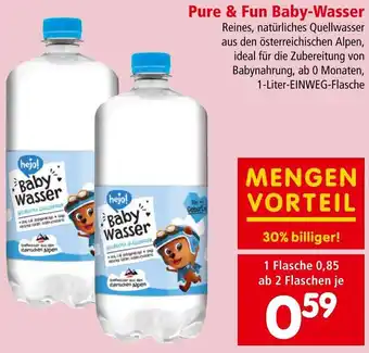 Interspar Pure & Fun Baby-Wasser Angebot