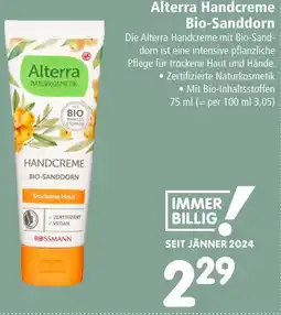 Interspar Alterra Handcreme Bio-Sanddorn Angebot