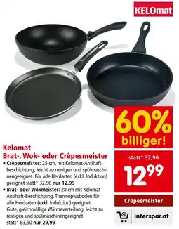 Interspar Kelomat Brat-, Wok- oder Crêpesmeister Angebot