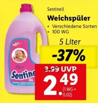 Lidl Weichspüler 5 Liter Angebot