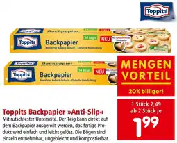 Interspar Toppits Backpapier Anti-Slip Angebot