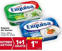 Billa Exquisa 175g-200g Angebot