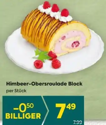 Billa Himbeer-Obersroulade Block Angebot