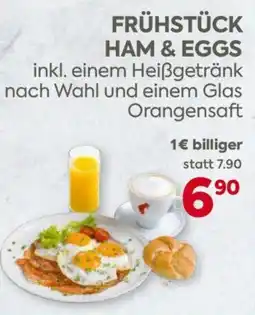 Billa FRÜHSTÜCK HAM & EGGS Angebot
