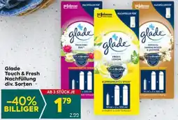 Billa Glade Touch & Fresh Nachfüllung Angebot