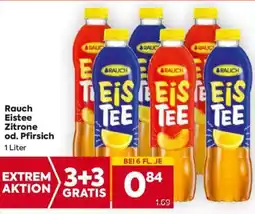 Billa Rauch Eistee Zitrone od. Pfirsich 1 Liter Angebot