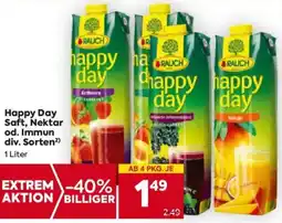 Billa Happy Day Saft, Nektar od. Immun 1 Liter Angebot