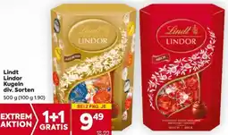 Billa Lindt Lindor Kugeln 500g Angebot