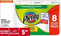 Billa Plenty Küchenrolle 6-8 Rollen Angebot