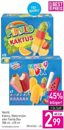 Sutterlüty Nestlé Kaktus, Watermelon oder Family Box 288 ml - 478 ml Angebot