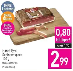 Sutterlüty Handl Tyrol Schinkenspeck 100 g Angebot