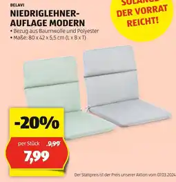Hofer NIEDRIGLEHNER- AUFLAGE MODERN Angebot